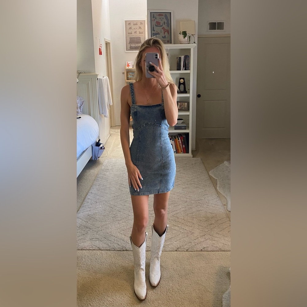 Lulus Jean dress size xs